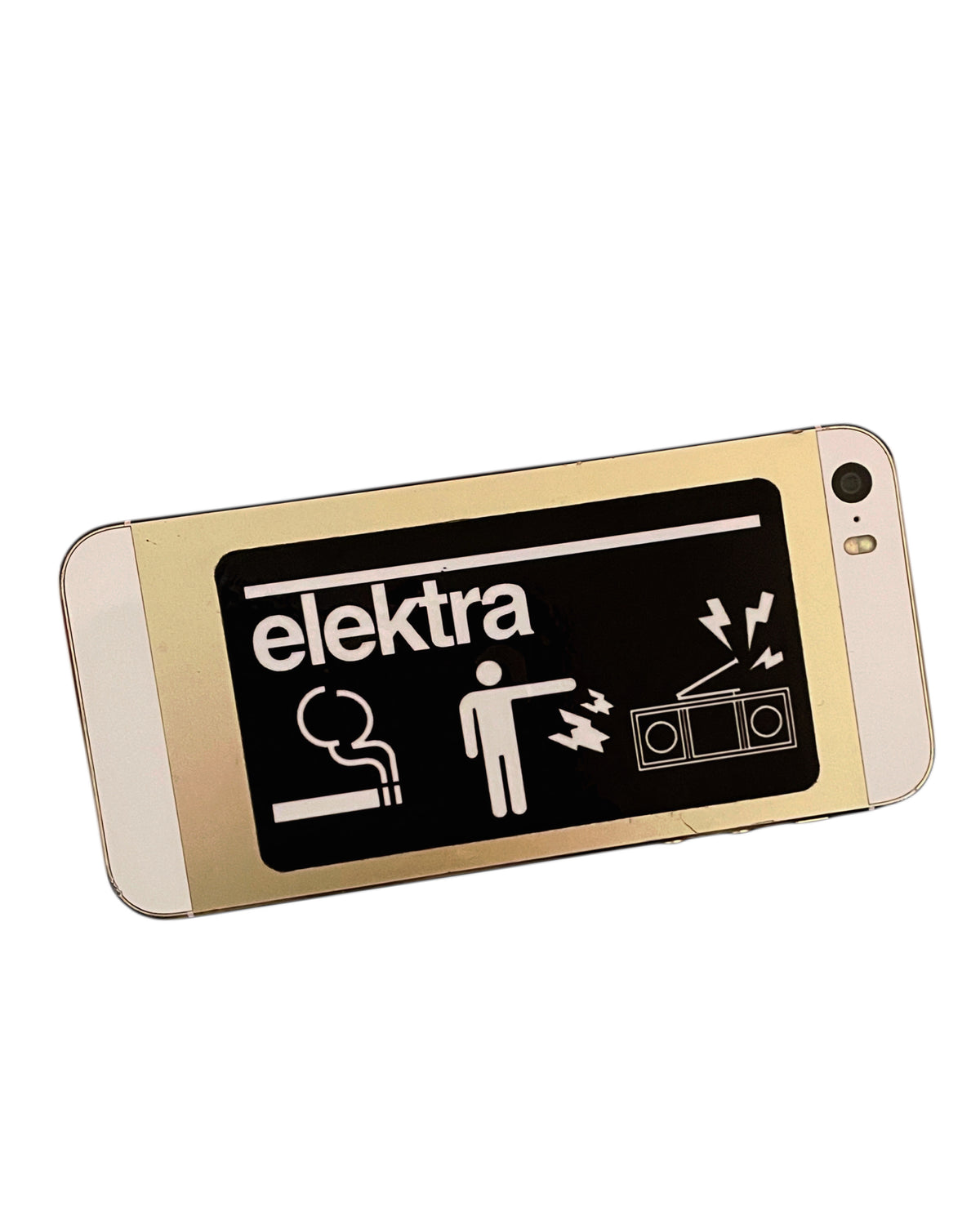 elektra sign sticker