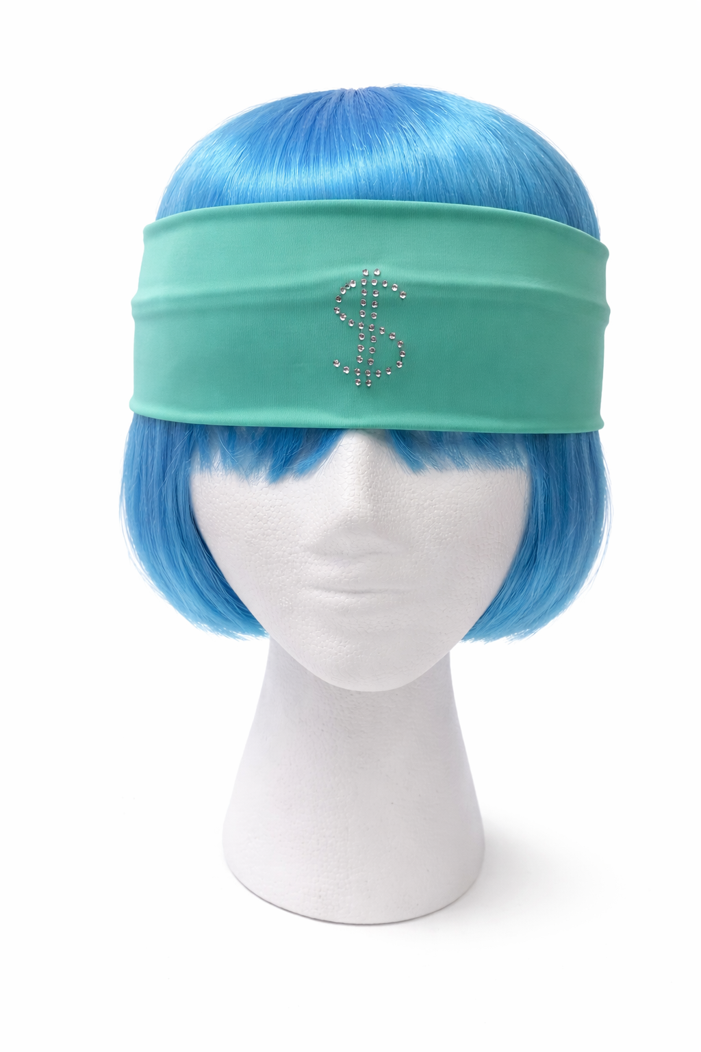 cha ching (aqua) headband
