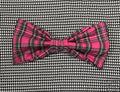 pink plaid bow