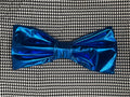 electric blue bow