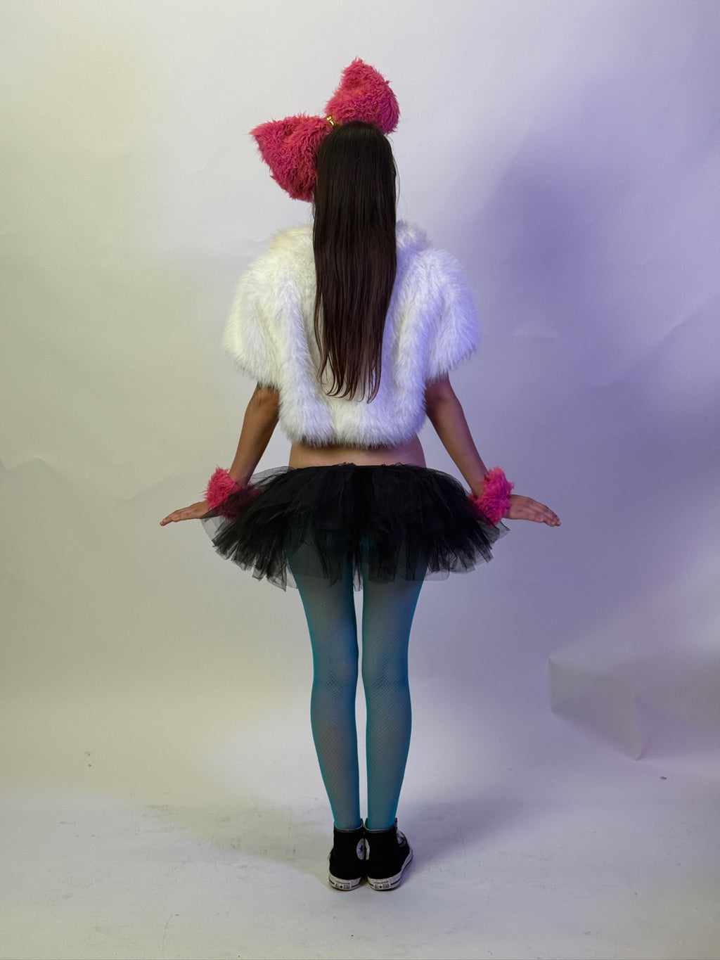 pink monster bow