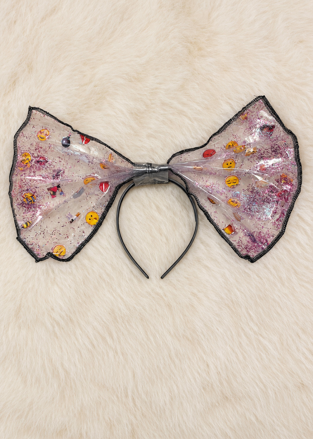 emoji sticker bow sample